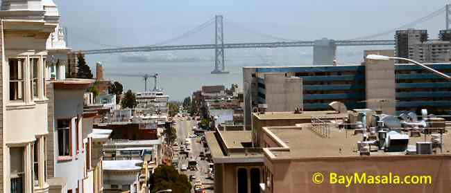San Francisco Golden Gate Bridge View © BayMasala.com
