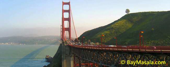 San Francisco Golden Gate Bridge © BayMasala.com