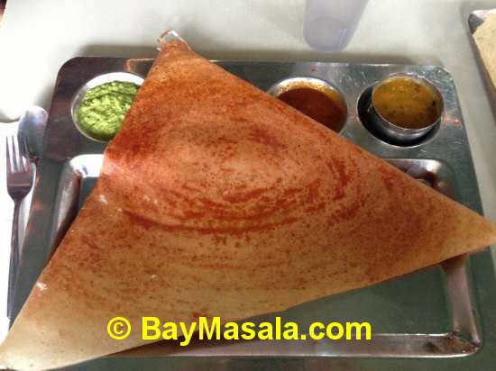 Mysore Masala Dosa image © BayMasala.com